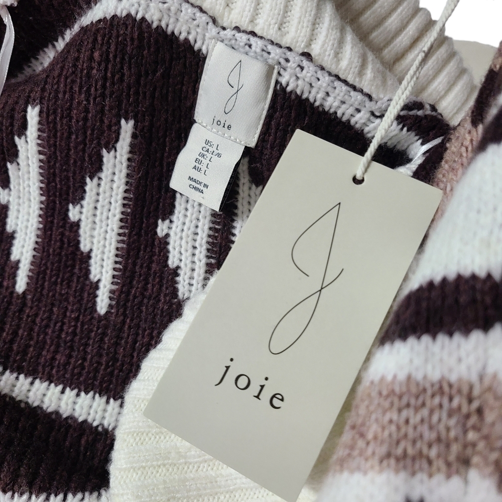 Joie Open Front Duster Sweater Cardigan Aztec - Picture 6 of 6